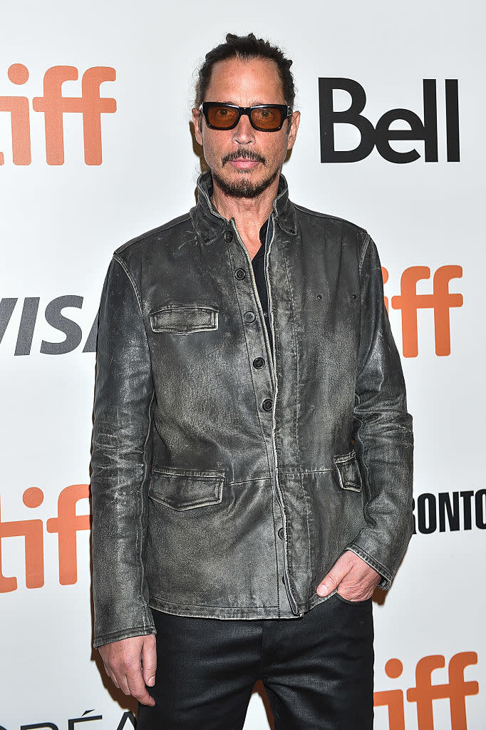 ORONTO, ON - SEPTEMBER 11: Musician Chris Cornell attends 'The Promise' premiere during 2016 Toronto International Film Festival at Roy Thomson Hall on September 11, 2016 in Toronto, Canada. (Photo by Brian de Rivera Simon/WireImage)