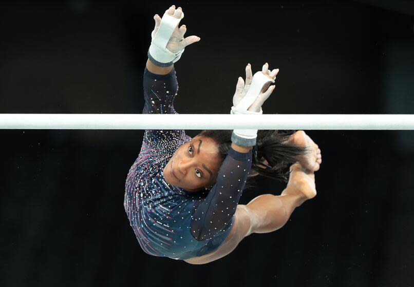 'Aging like fine wine.' Simone Biles leads U.S. Olympic team defying