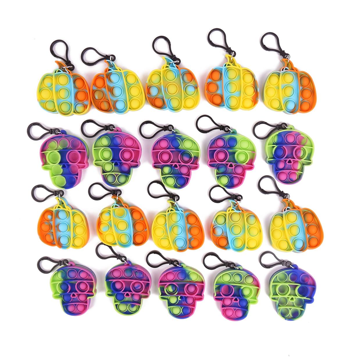 <p><a href="https://go.redirectingat.com?id=74968X1596630&url=https%3A%2F%2Fwww.walmart.com%2Fip%2FHalloween-Popper-Fidget-Key-Chains-Multicolor-Skull-and-Pumpkin-Popper-Fidget-Toys-20-Ct%2F1289418574&sref=https%3A%2F%2F" rel="nofollow noopener" target="_blank" data-ylk="slk:Shop Now;elm:context_link;itc:0;sec:content-canvas" class="link rapid-noclick-resp">Shop Now</a></p><p>Halloween Popper Fidget Key Chains</p><p>walmart.com</p><p>$19.98</p>