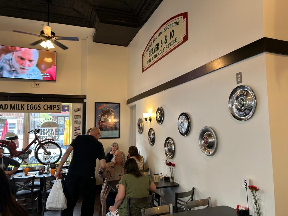 A view from a counter seat at Hash N Smash in Beaver.