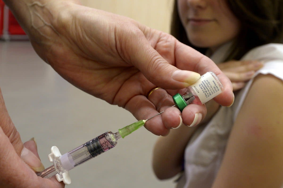 London remains the second major national hotspot for measles cases, according to the latest figures (File picture)  (PA Archive)