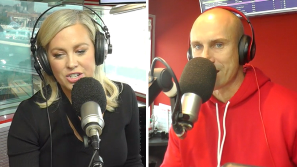 Sunrise host Samantha Armytage's on-air blunder with Nova's Ryan 'Fitzy' Fitzgerald