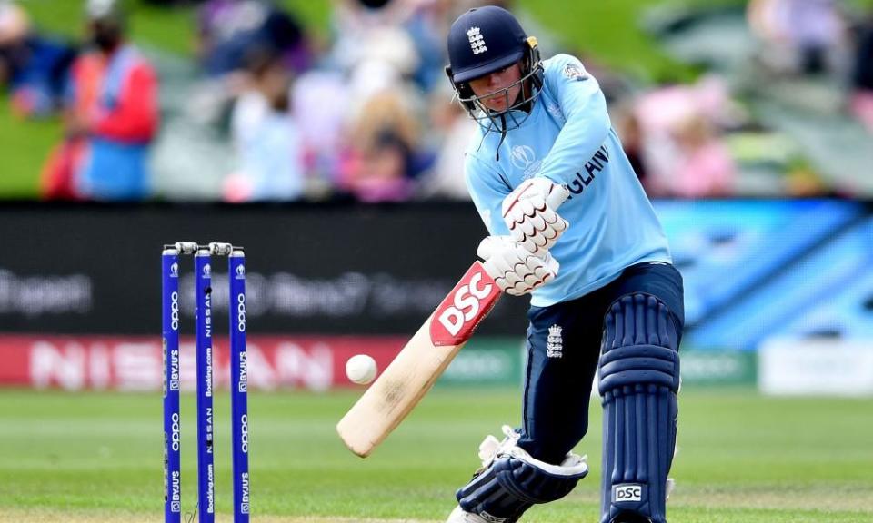 Danni Wyatt hits out during her century against South Africa