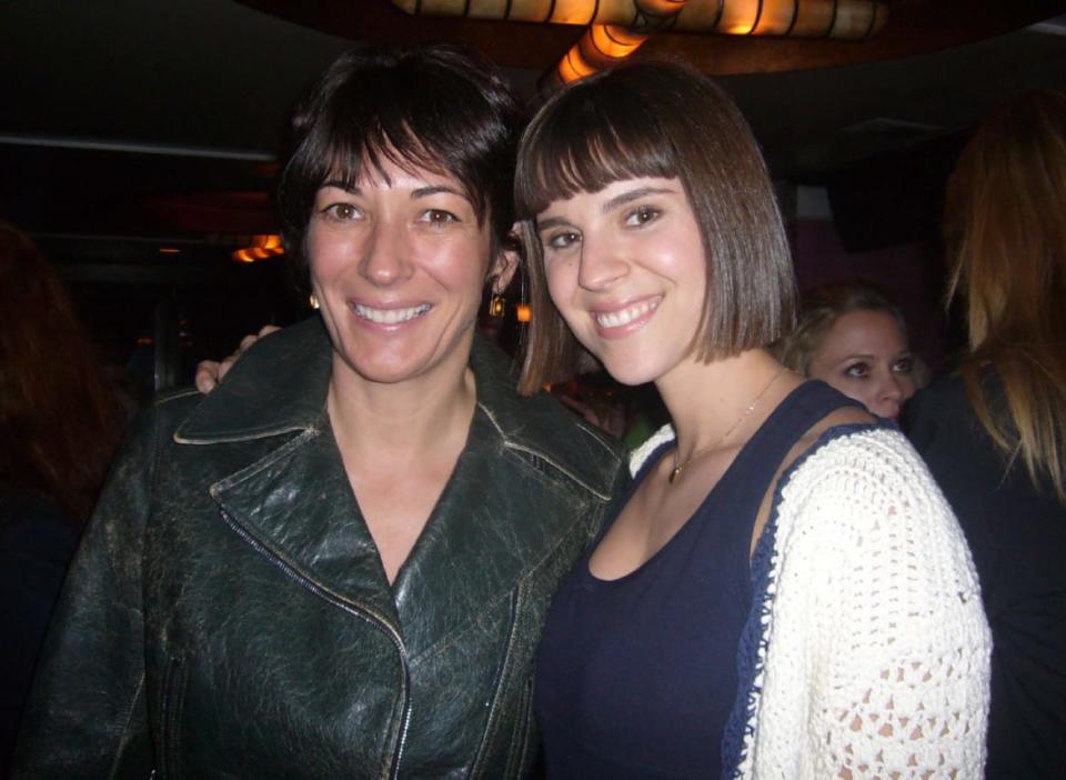 <div class="inline-image__caption"><p>Ghislaine Maxwell and Sarah Kellen in a photo provided by prosecutors.</p></div> <div class="inline-image__credit">U.S. Government</div>