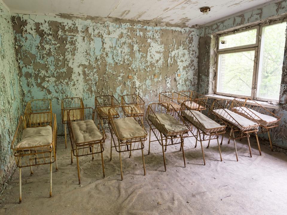 abandoned hospital pripyat