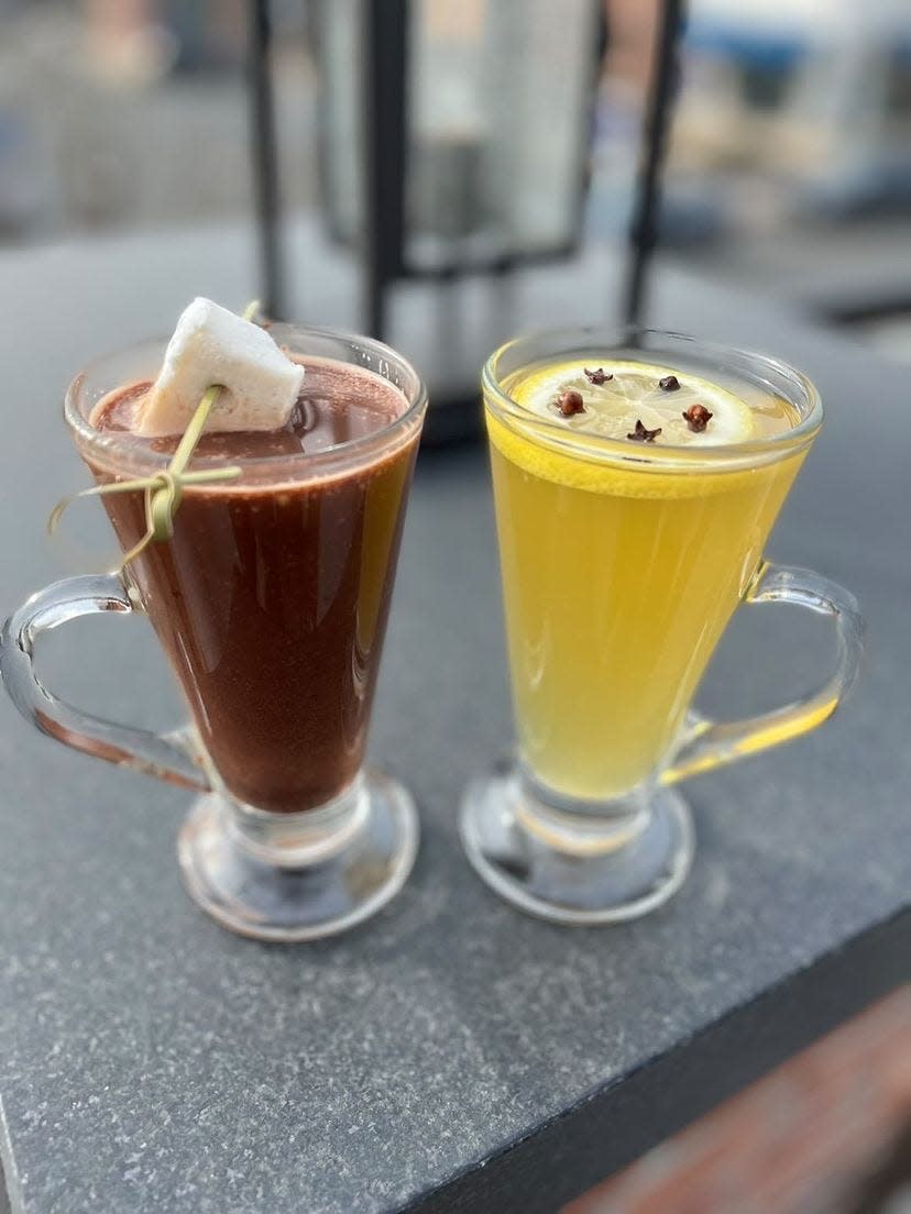 Warm up with this hot toddy and spiked hot chocolate from Stirling Tavern in Morristown.