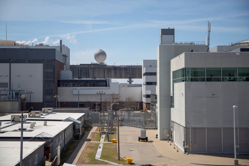 General view of the Pickering Nuclear Power Generating Station near Toronto