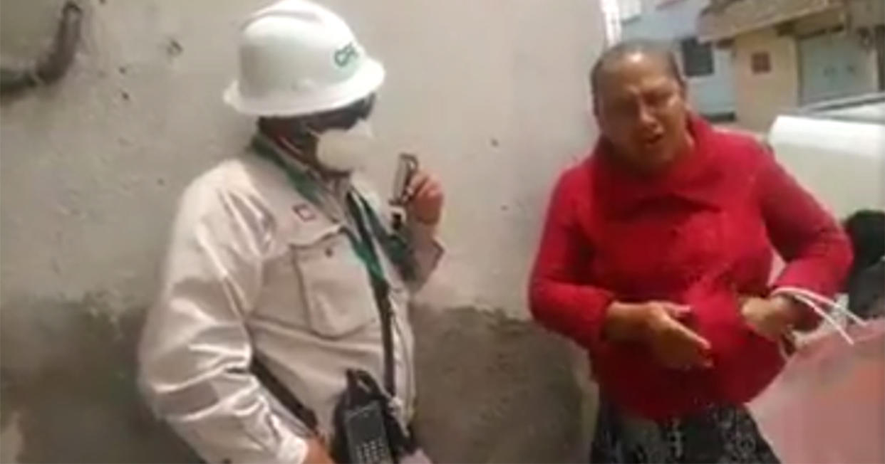 Foto: Captura de video Facebook vía @Valentin Mejia Ruiz.