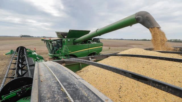 U.S. farmers have been hit hard by the trade war with China.