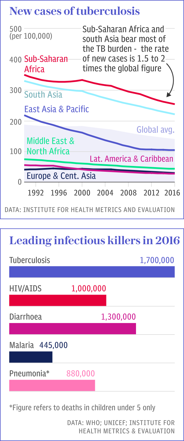 Global health - Tuberculosis is the biggest infectious disease