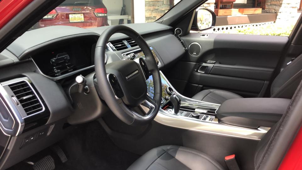 Range Rover Sport P400e interior