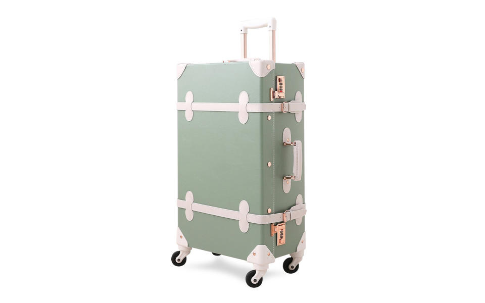 Unitravel Vintage Spinner Suitcase