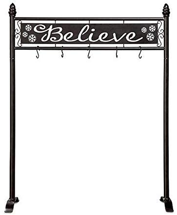 christmas stocking holder free standing believe