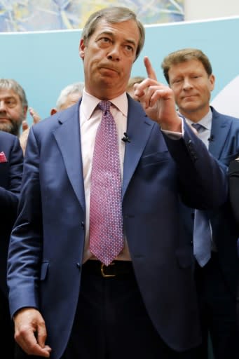 Trump said Britain's anti-EU and populist politician Nigel Farage, head of the Brexit Party, should be involved in negotiating his country's exit from the EU