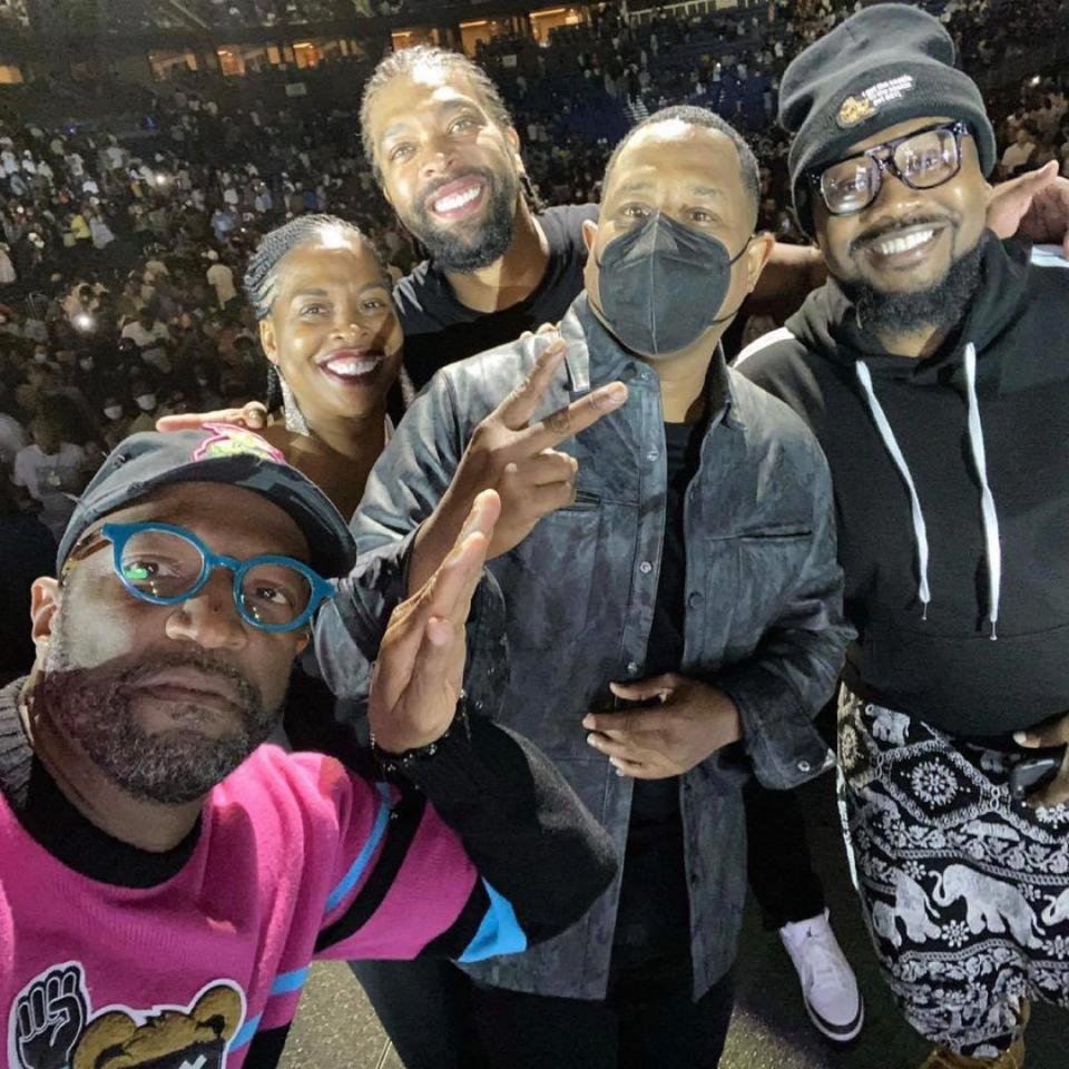 Rickey Smiley is touring with Martin Lawrence.