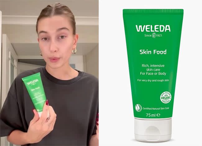 Hailey Beiber: Weleda Skin Food