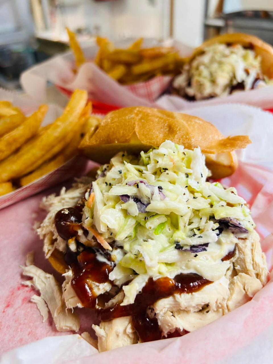 The Whistle Stop restaurant in Port Salerno, which closed Jan. 28, reopened with new owners Feb. 20. They kept many menu favorites, including the pulled chicken sandwich.