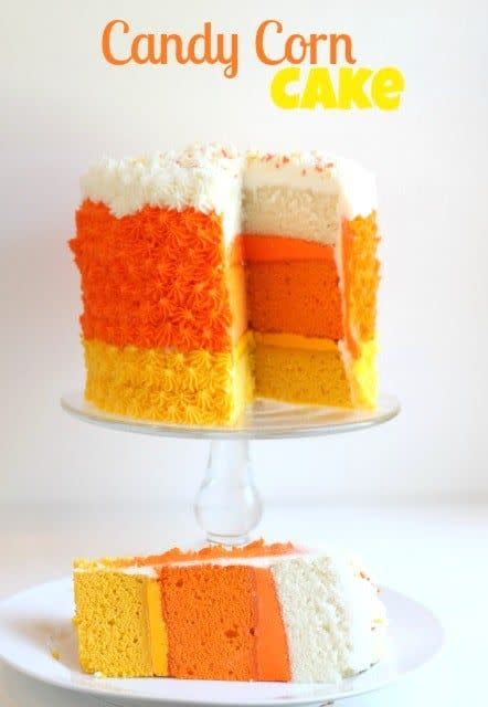 Candy Corn Cake