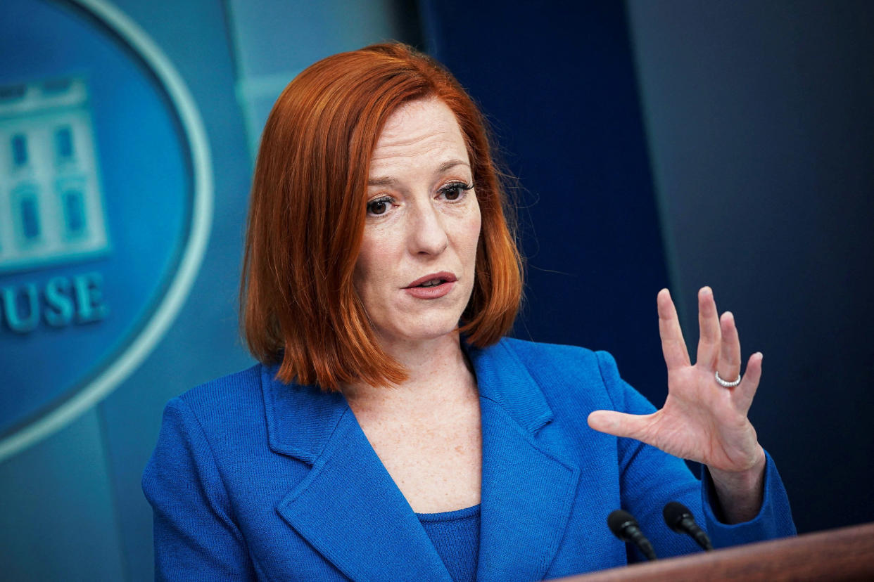 White House Press Secretary Jen Psaki (Al Drago / Reuters)