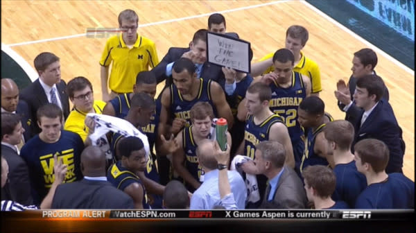 Michigan's Mitch McGary is obviously future head coach material