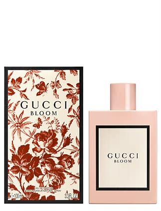 <p>Smell like you walked straight out of a garden of flowers with the $195 100ml Gucci Bloom. Available from <a rel="nofollow noopener" href="https://www.davidjones.com/gucci-bloom-edp-100ml-21176335" target="_blank" data-ylk="slk:David Jones;elm:context_link;itc:0;sec:content-canvas" class="link ">David Jones</a> </p>
