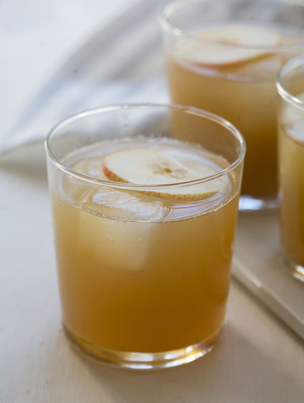 Pear and Ginger-Sage Cocktail