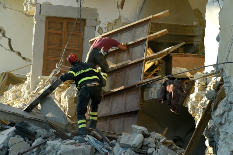 The issue of whether some deaths could have been avoided is particularly acute in the Amatrice area as it is close to L'Aquila, where a 2009 quake left 300 dead and caused an outcry over shoddy, corrupt building practices