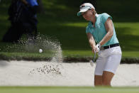 <p>Annika Sorenstam was the 1998 LPGA Player of the Year after winning four tournaments and earning a record $1 million. Compared to her male counterparts’ earnings, that number would rank her around 24th place. </p>