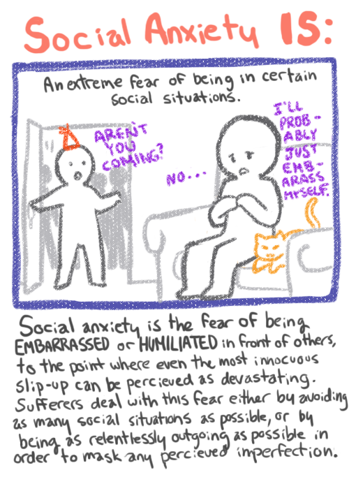 social anxiety meme