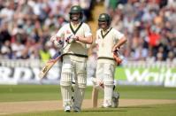 Cricket - England v Australia - Investec Ashes Test Series Third Test - Edgbaston - 30/7/15 Australia's Chris Rogers leaves the field dejected after being dismissed Reuters / Philip Brown Livepic