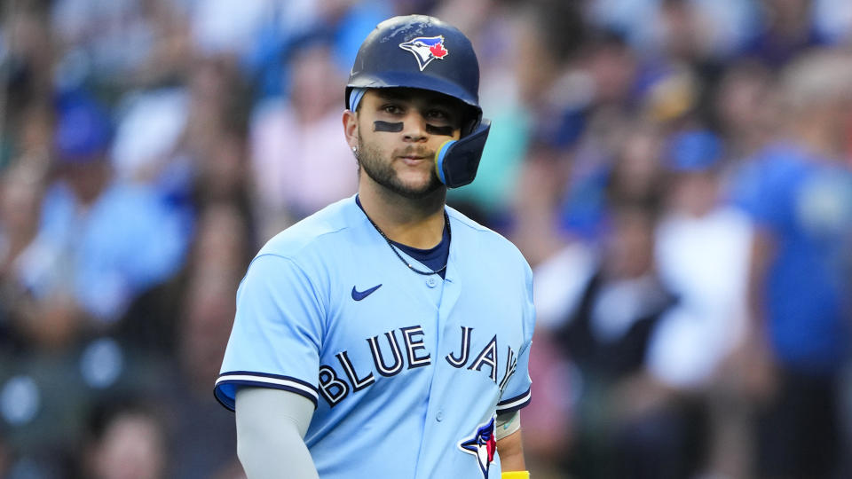 Bo Bichette has been the Blue Jays' best offensive player this season. (AP Photo/Lindsey Wasson)