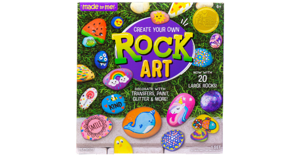 Everything you need to create cute rocks. (Photo: Walmart)