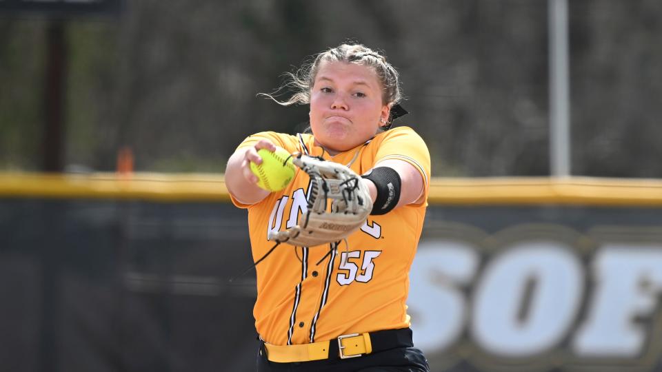 UMBC pitcher Kya Matter has a 13-5 record with a 1.77 ERA, striking out 126 batters over 126 ⅔ innings pitched.