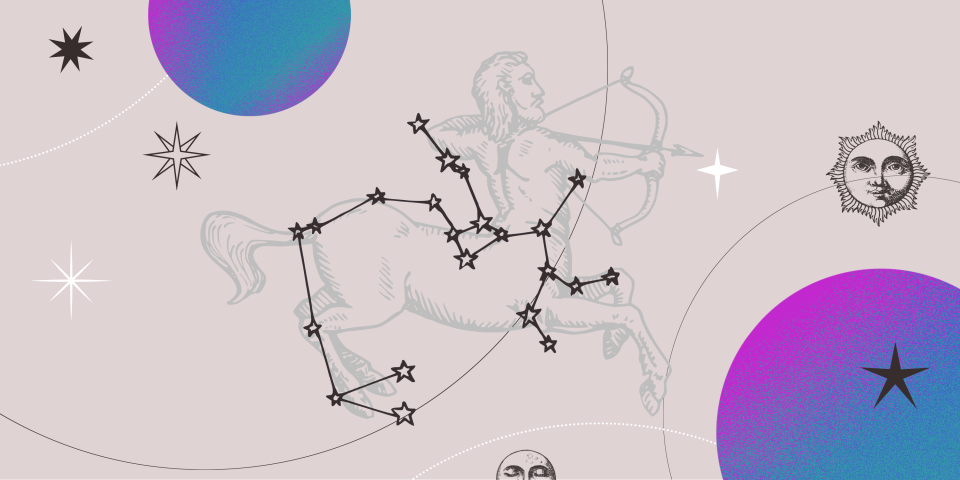 Sagittarius Horoscope (TODAY illustration / Getty Images)