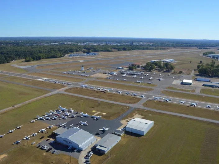 Tuscaloosa Airport during University of Alabama football games.