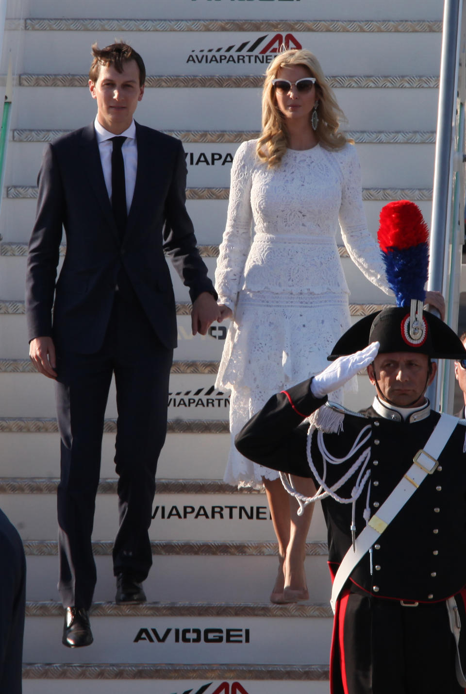 U.S President Trump Arrives In Rome