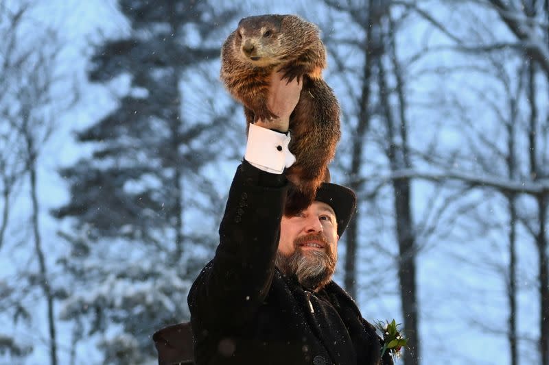 135th Groundhog Day at Gobblers Knob in Punxsutawney, Pennsylvania