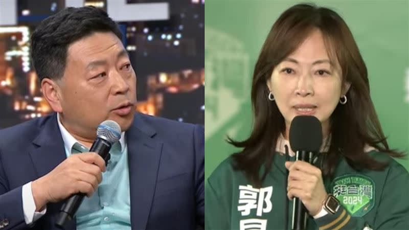 郭昱晴被指「不讀書戲子憑什麼是安全名單？」26日曬照反擊。（圖／翻攝自STR Network YouTube、郭昱晴臉書）