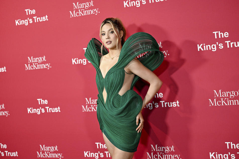 Eileen Gu attends The King's Trust Global Gala at Casa Cipriani on Thursday, May 2, 2024, in New York. (Photo by Evan Agostini/Invision/AP)