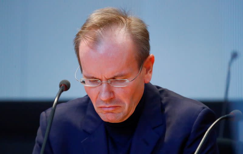 FILE PHOTO: Former Wirecard CEO testifies before German parliamentary committee in Berlin