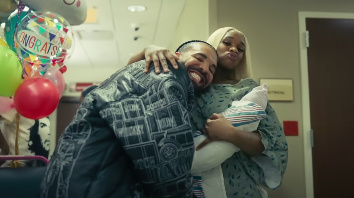 Drake and Sexyy Red play mum and dad in the new video for ‘Rich Baby Daddy’ (Drake/Sexyy Red/SZA/Vevo)