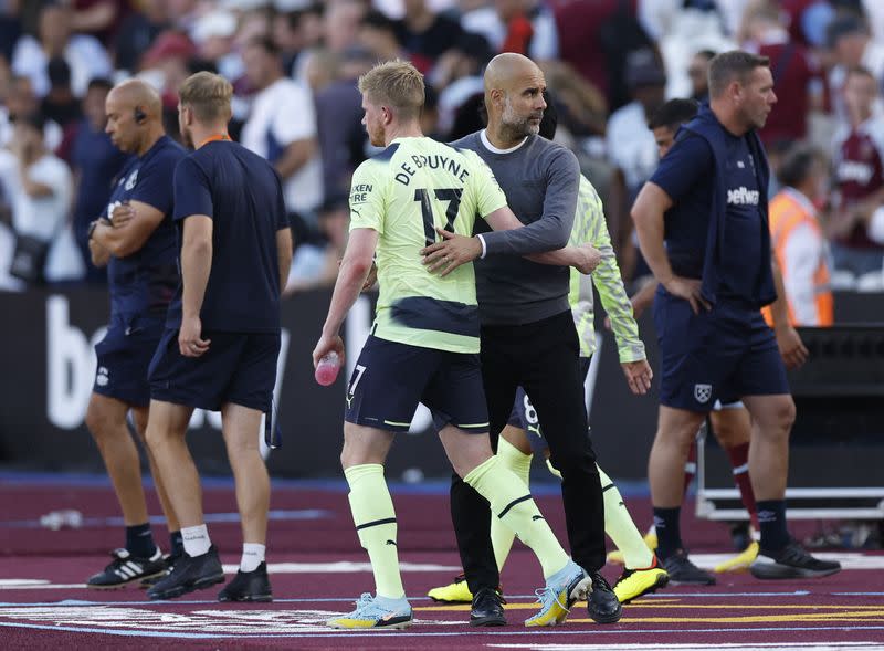 Premier League - West Ham United v Manchester City