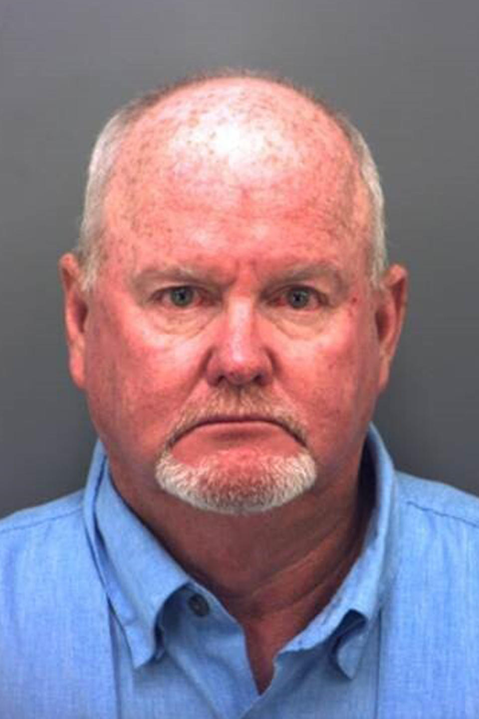 This booking photo provided by the El Paso, Texas, County Sheriff's Office shows Michael Sheppard, one of two Texas brothers who authorities say opened fire on a group of migrants getting water near the U.S.-Mexico border on Tuesday, Sept. 27, 2022. Sheppard was a warden at a detention facility with a history of abuse allegations. (El Paso County Sheriff's Office via AP)