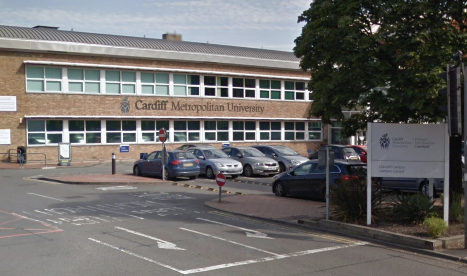 The students attend Cardiff Metropolitan University. (Google Maps)