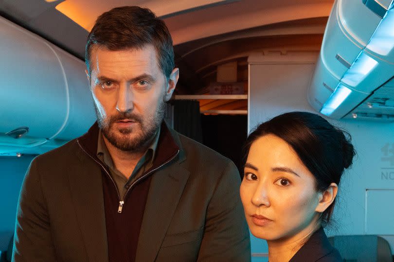 Richard and Jing star in ITV thriller series Red Eye
