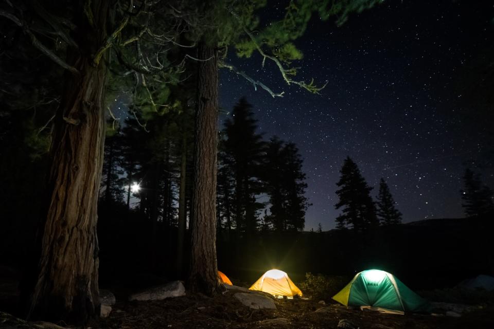 Milky Way Galaxy over Yosemite National Park