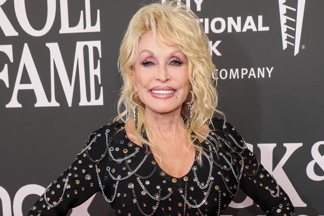 <p>Christopher Polk/Variety via Getty</p> Dolly Parton