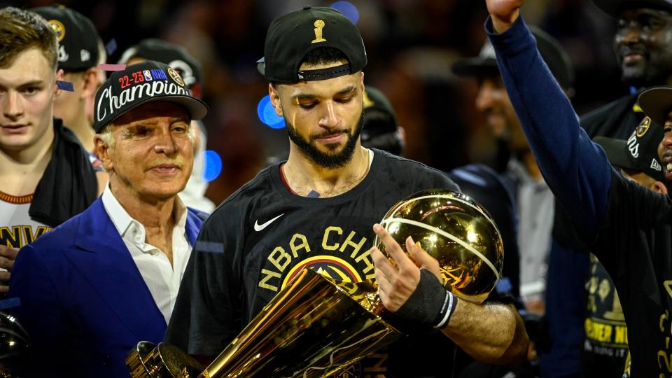 Three years after his memorable playoff run in the NBA Bubble, Jamal Murray was back to his very best as he helped lead the Denver Nuggets to a first NBA Championship. (Getty Images)