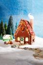 <p>With red sour belt shingles and Tootsie Roll siding, this edible rustic log cabin sets the scene for the ultimate sugar-filled winter wonderland.</p><p><a href="https://www.goodhousekeeping.com/holidays/christmas-ideas/a25101675/gingerbread-house-stencil/" rel="nofollow noopener" target="_blank" data-ylk="slk:Get the tutorial »;elm:context_link;itc:0;sec:content-canvas" class="link "><em>Get the tutorial »</em></a> </p>