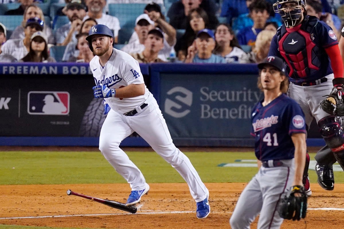 DEP-BEI MELLIZOS-DODGERS (AP)